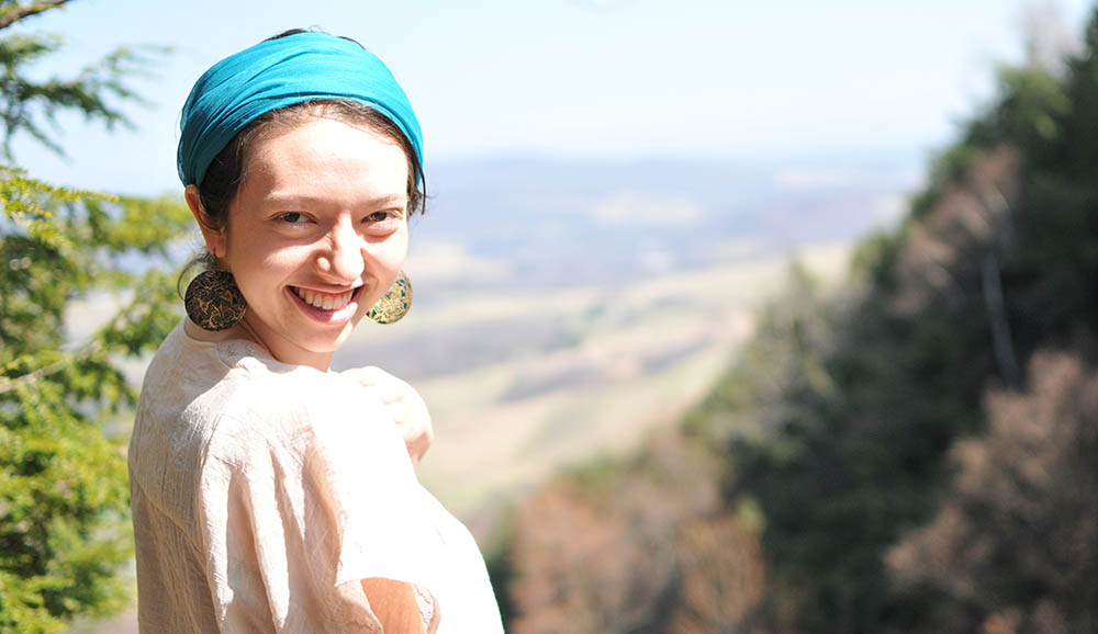 Pictured is global cultural studies alumna Julia Franzen.